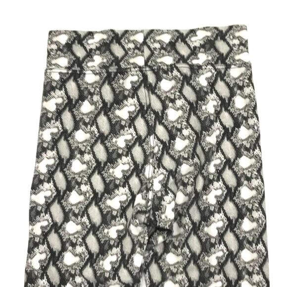 Hue Studio Women's Faded Snake Skimmer Leggings High Rise Size M - Picture 6 of 6